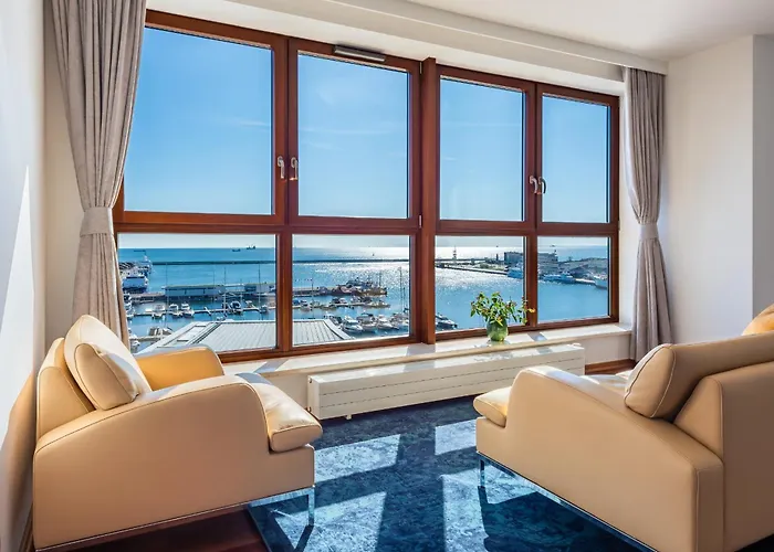 Sea Towers Gdynia Apartament Z Widokiem Na Morze